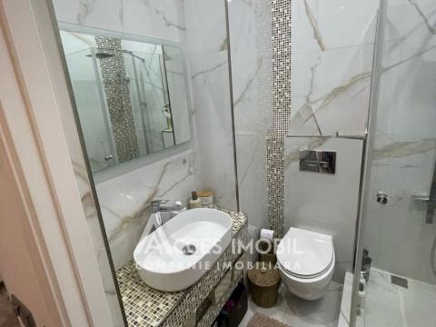 Chirie! Bloc Nou! Râșcani, str. Nicolae Dimo, 1 cameră + living. Reparație Premium! Încălzire autonomă!: 6