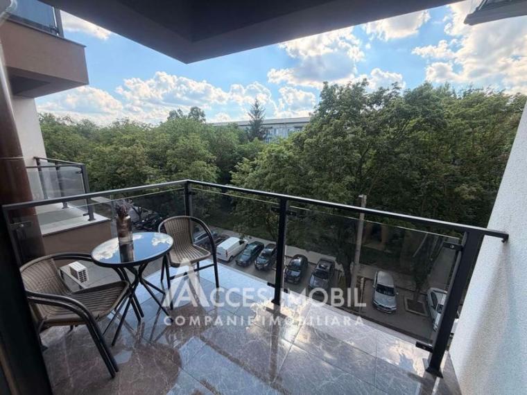 Chirie! Bloc Nou! Râșcani, str. Nicolae Dimo, 1 cameră + living. Reparație Premium! Încălzire autonomă!: 7