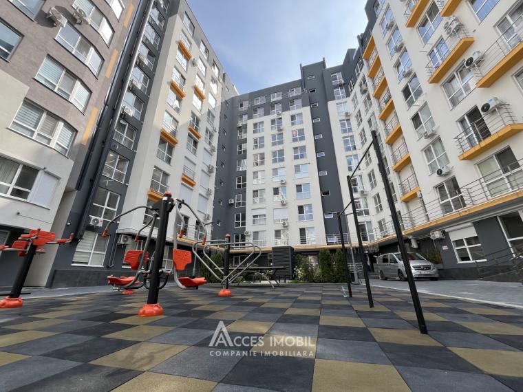 Pamir Construct! Bloc Nou! Botanica, str. Ghica-Vodă, 1 cameră + living. Euroreparație! Priveliște!: 10