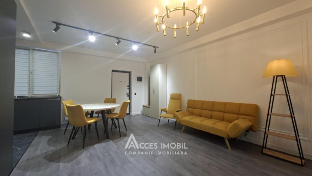 Bloc Nou! Ialoveni, str. Grigore Vieru, 2 camere + living. Euroreparație!: 2