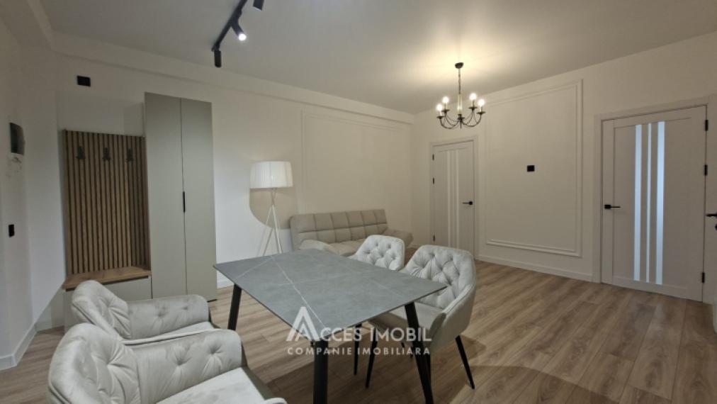 Bloc Nou! Ialoveni, str. Grigore Vieru, 2 camere + living. Euroreparație!: 6