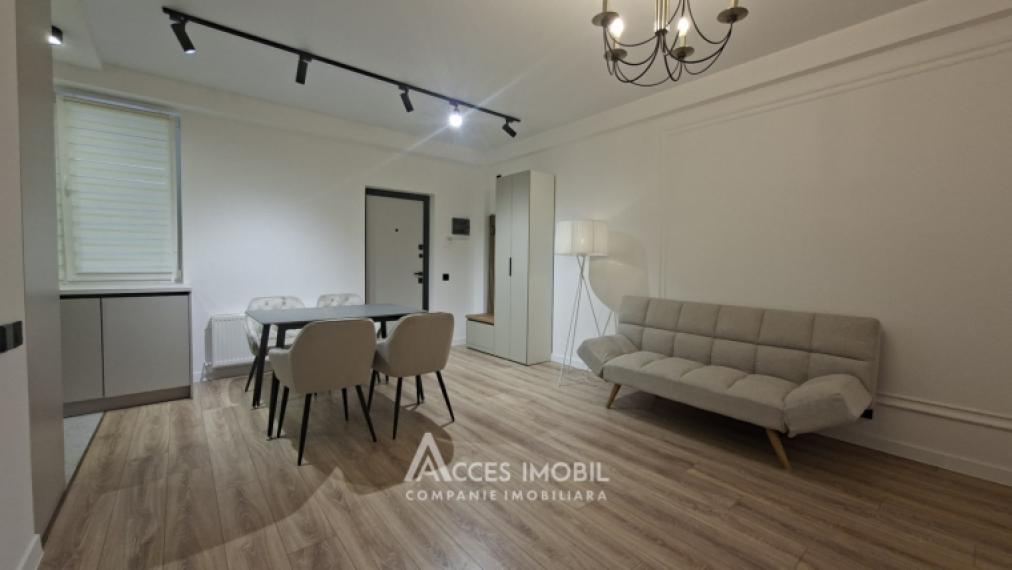 Bloc Nou! Ialoveni, str. Grigore Vieru, 2 camere + living. Euroreparație!: 4