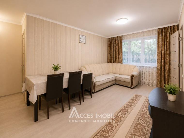 Botanica, str. Trandafirilor, 2 camere + living. Euroreparație!: 4