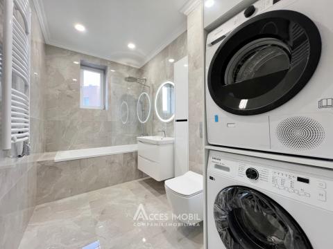 Astercon! Bloc Nou! Dumbrava, str. Durlești, 2 camere + living. Euroreparație!: 9