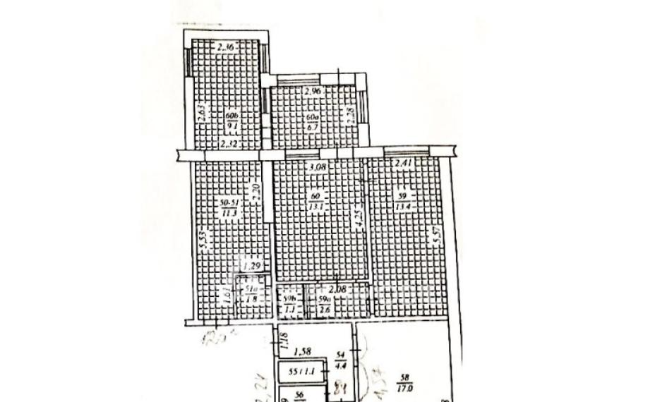 Botanica, str. Independenței, 3 camere + living. De mijloc!: 2