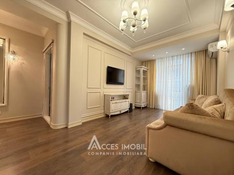 Kirsan! Bloc Nou! Centru, str. Alexandru Hâjdeu, 2 camere + living. Euroreparație!: 6