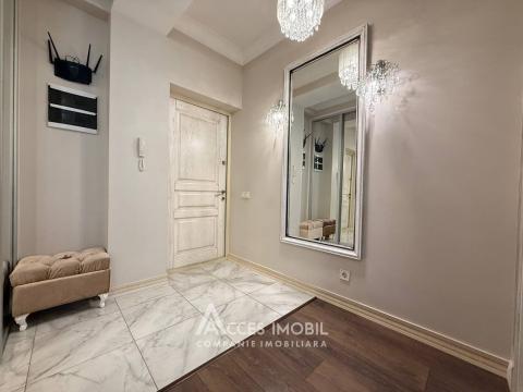 Kirsan! Bloc Nou! Centru, str. Alexandru Hâjdeu, 2 camere + living. Euroreparație!: 9