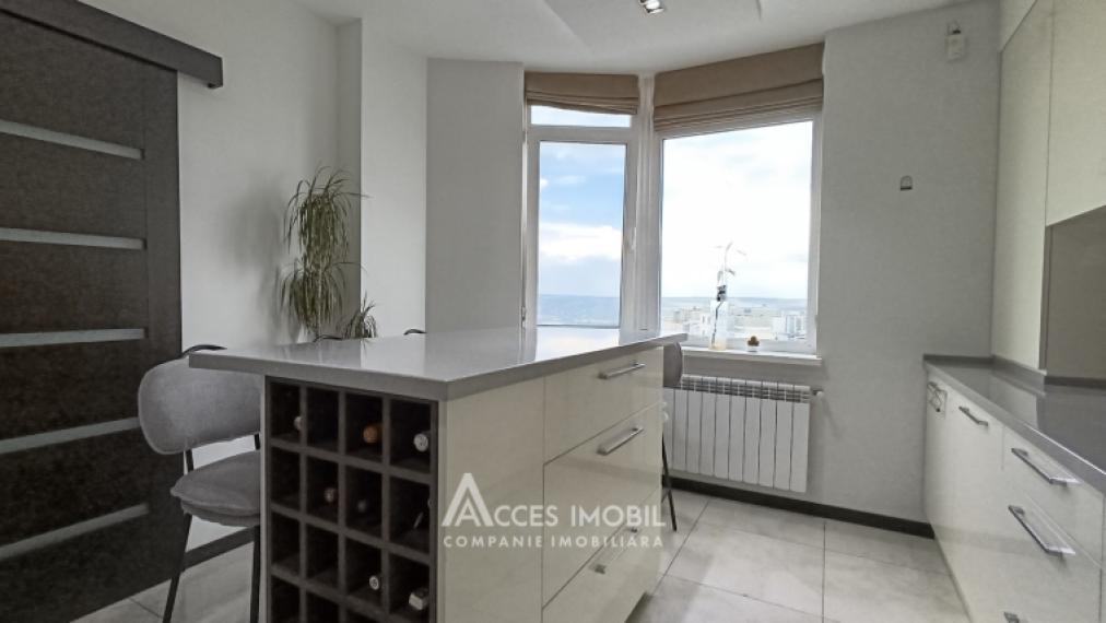 Basconslux! Bloc Nou! Buiucani, str. Alba-Iulia, 3 camere + living. Euroreparație! Localizare de mijloc!: 12