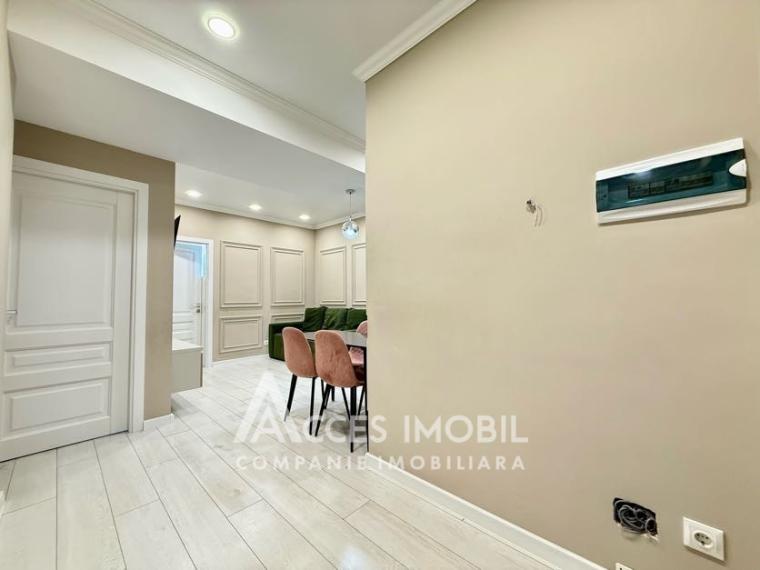Casa Icam! Bloc Nou! Botanica, str. Burebista, 2 camere + living. Euroreparație! De mijloc!: 8