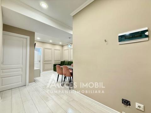 Casa Icam! Bloc Nou! Botanica, str. Burebista, 2 camere + living. Euroreparație! De mijloc!: 8