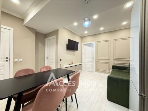Casa Icam! Bloc Nou! Botanica, str. Burebista, 2 camere + living. Euroreparație! De mijloc!: 6