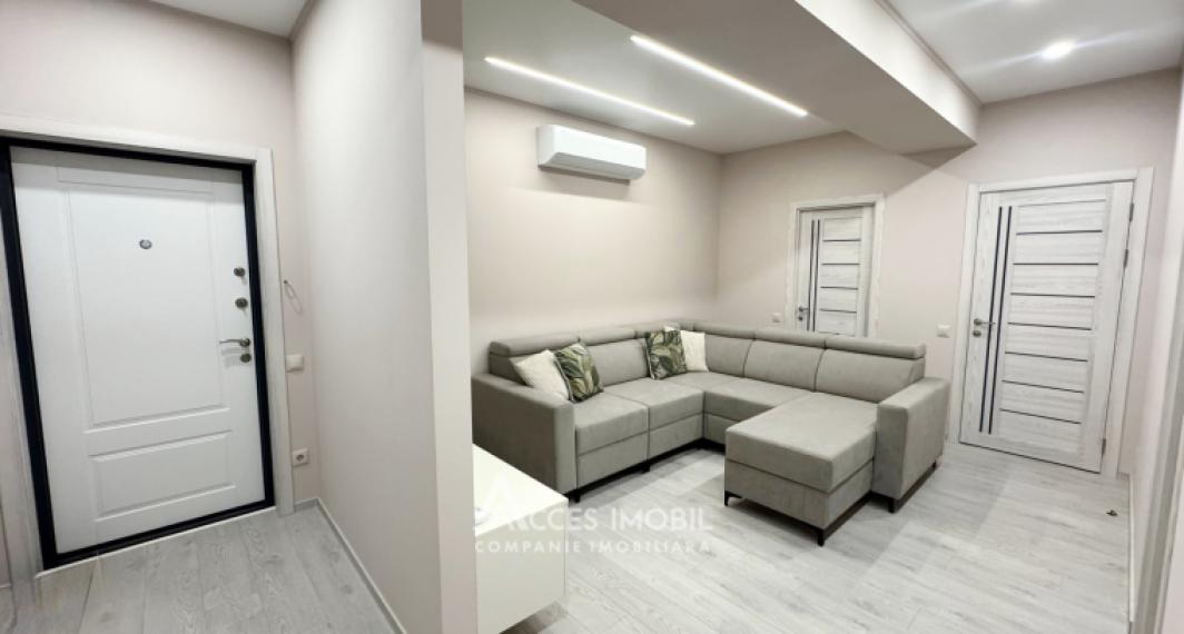Chirie! Bloc Nou! str. Matei Basarab, Râșcani, 2 camere + living! Reparație Premium!: 4