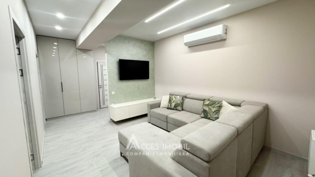 Chirie! Bloc Nou! str. Matei Basarab, Râșcani, 2 camere + living! Reparație Premium!: 5