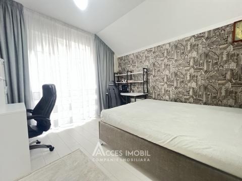 Duplex în 2 niveluri! Stăuceni, str. Biruința, 4 camere + living, 180m² + 3 ari. Euroreparație!: 2