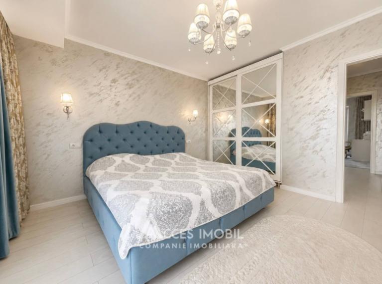 Duplex în 2 niveluri! Stăuceni, str. Biruința, 4 camere + living, 180m² + 3 ari. Euroreparație!: 5