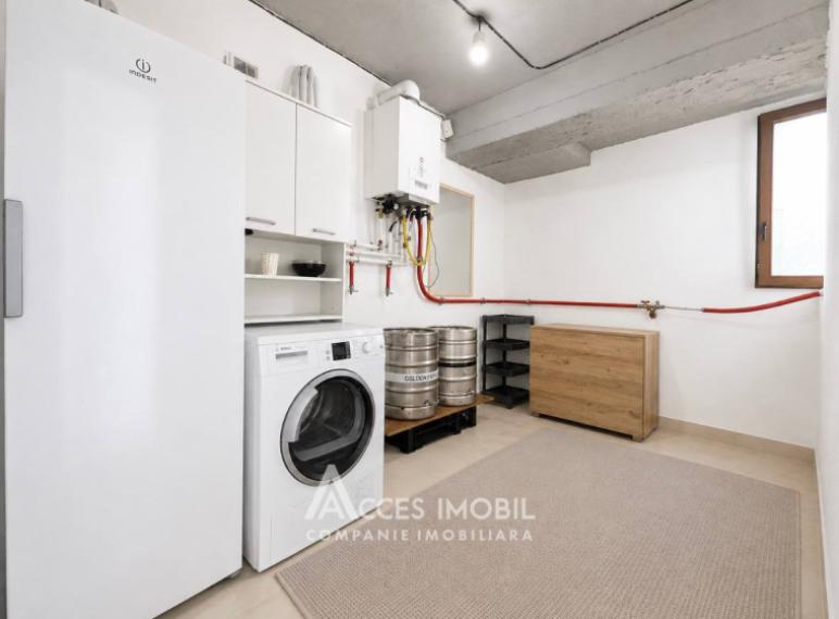 Duplex în 2 niveluri! Stăuceni, str. Biruința, 4 camere + living, 180m² + 3 ari. Euroreparație!: 16