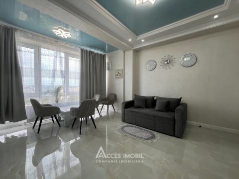 Bloc Nou! Ciocana, str. Ginta Latină, 2 camere + living. Euroreparație! Localizare de mijloc!: 3