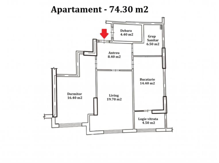 Inamstro! Bloc Nou! Buiucani, str. L. Deleanu, 2 camere. Localizare de mijloc!: 14