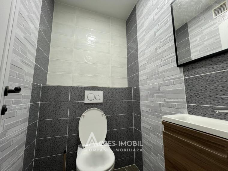 Bloc Nou! Ciocana, str. Mihail Sadoveanu, 2 camere + living. Euroreparație! De mijloc!: 9