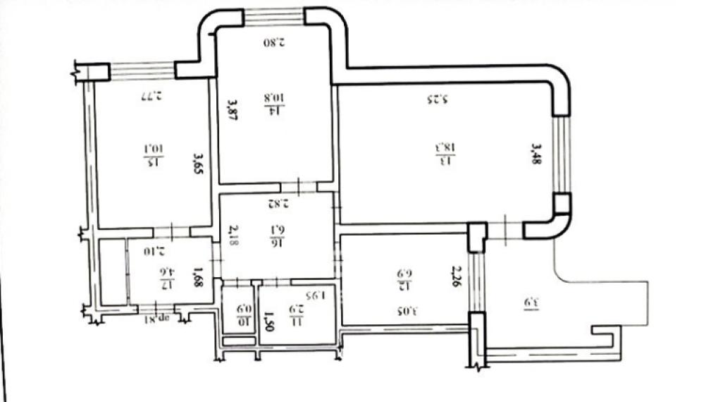 Botanica, bd. Dacia, 3 camere!: 15