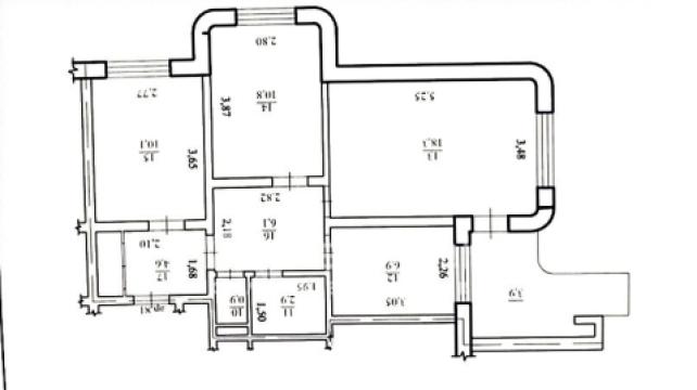 Botanica, bd. Dacia, 3 camere!: 15