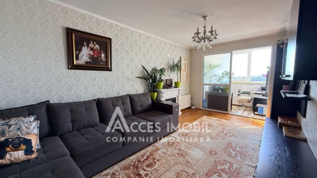 Botanica, Traian Blvd, 2 rooms. Varnița series! Autonomous heating! Middle floor!: 2