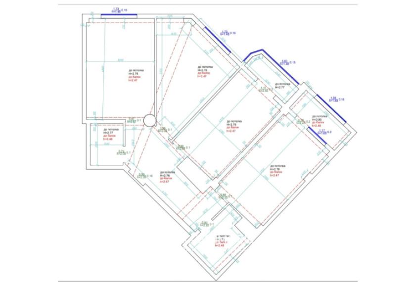 Kirsan! New Block! Botanica, Nicolae Titulescu Street, 3 rooms. White version! Middle position!: 12