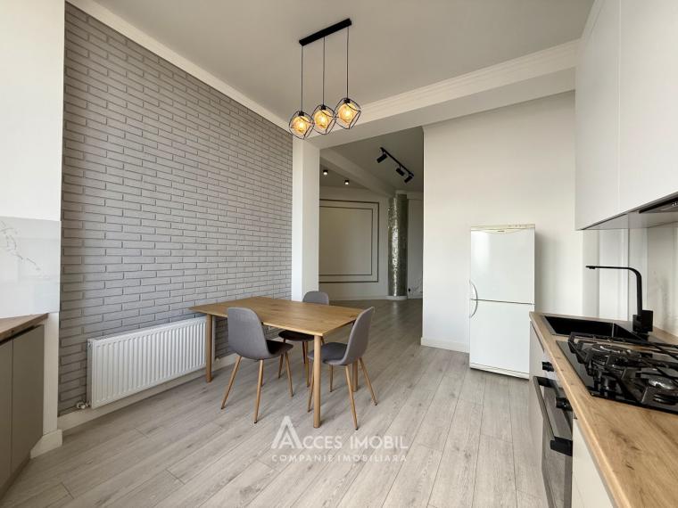 Basconslux! New Block! Buiucani, Alba-Iulia street, 3 rooms + living room. Eurorepair! Panoramic view!: 3