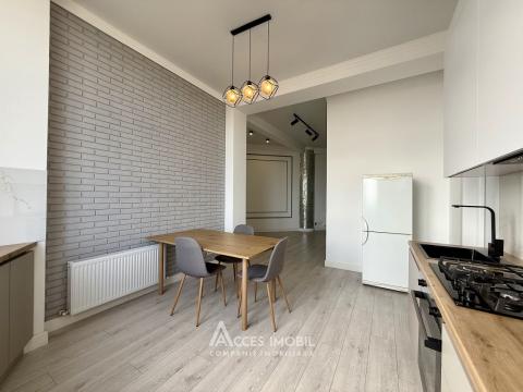 Basconslux! New Block! Buiucani, Alba-Iulia street, 3 rooms + living room. Eurorepair! Panoramic view!: 3