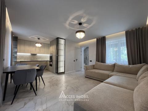 Townhouse în 2 niveluri! Bubuieci, str. Mănăstirea Humorului, 3 camere + living, 120m² + 1 ar. Euroreparație!: 1