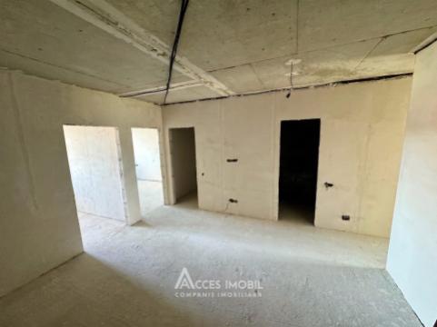 Horizon Construct! Bloc Nou! Ghidighici, str. Ștefan cel Mare și Sfînt, 2 camere + living. Varianta albă! Localizare de mijloc!: 3