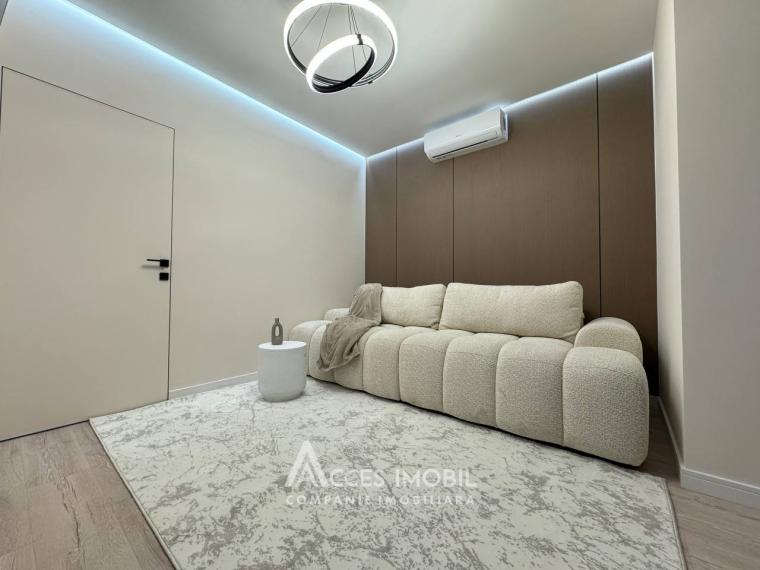 Bloc Nou! Durlești, str. Regina Elisabeta, 1 cameră + living. Euroreparație! De mijloc!: 4