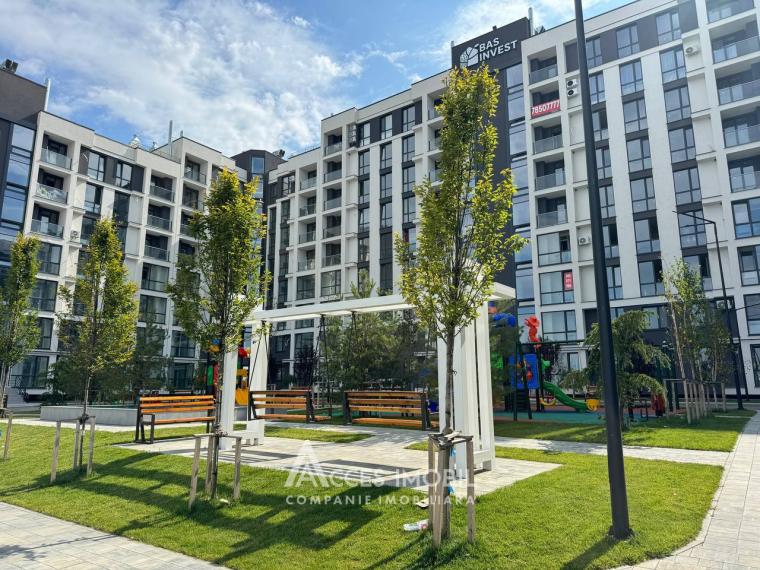 Colina Verde! Bloc Nou! Durlești, str. Regina Elisabeta, 1 cameră + living. Euroreparație! De mijloc!: 10