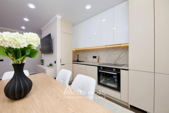 SkyHouse! Bloc Nou! Botanica, str. Băcioii Noi, 2 camere + living. Euroreparație! De mijloc!: 4