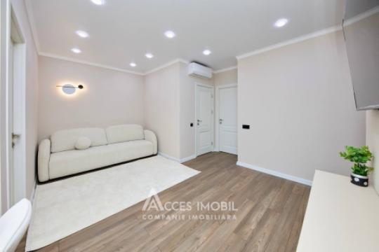 SkyHouse! Bloc Nou! Botanica, str. Băcioii Noi, 2 camere + living. Euroreparație! De mijloc!: 2