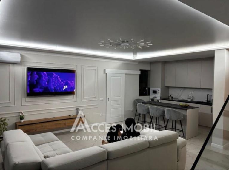 Duplex în 3 niveluri! Durlești, str. Mircești, 3 camere + living, 138m² + 2 ari. Euroreparație!: 4