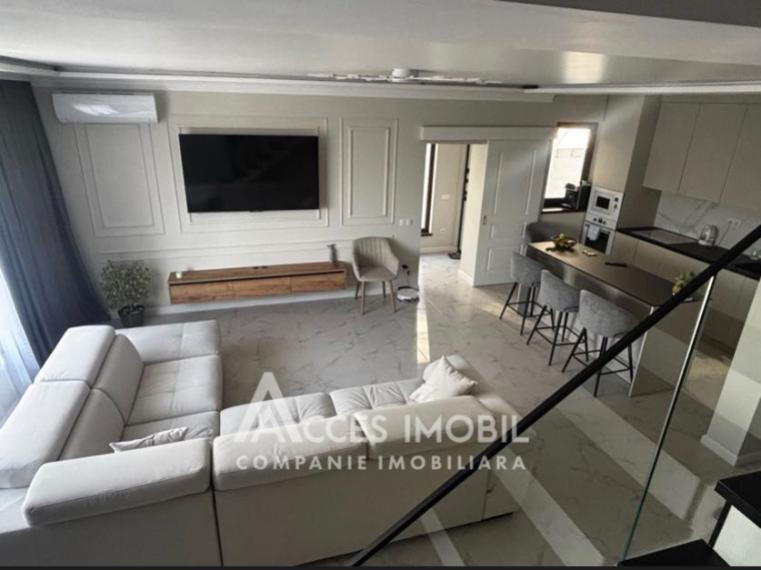 Duplex în 3 niveluri! Durlești, str. Mircești, 3 camere + living, 138m² + 2 ari. Euroreparație!: 2