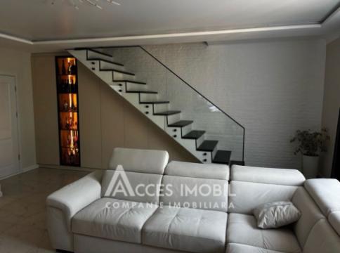 Duplex în 3 niveluri! Durlești, str. Mircești, 3 camere + living, 138m² + 2 ari. Euroreparație!: 3