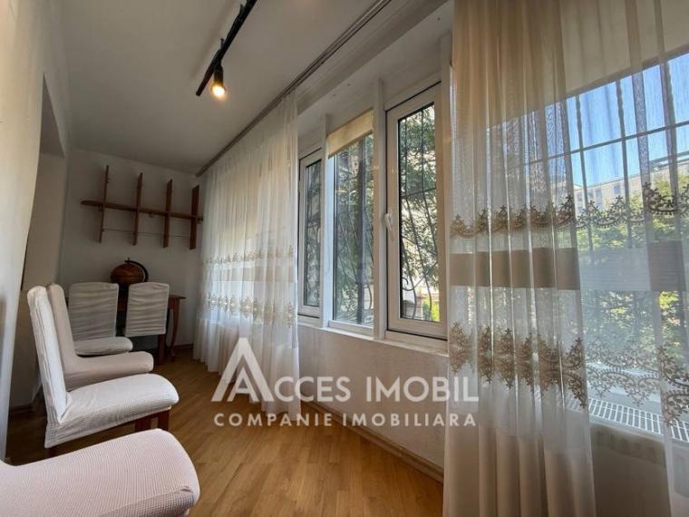 Chirie! Centru, str. Alexandr Pușkin, 2 camere + living. Euroreparație!: 12