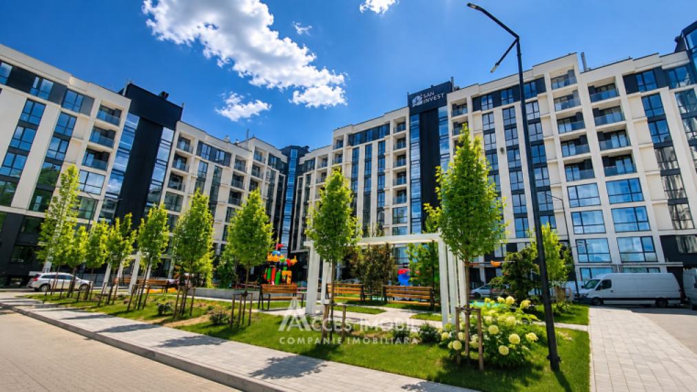 New Block! Durlești, Regina Elisabeta Street, 1 room + living room. Eurorepair!: 9