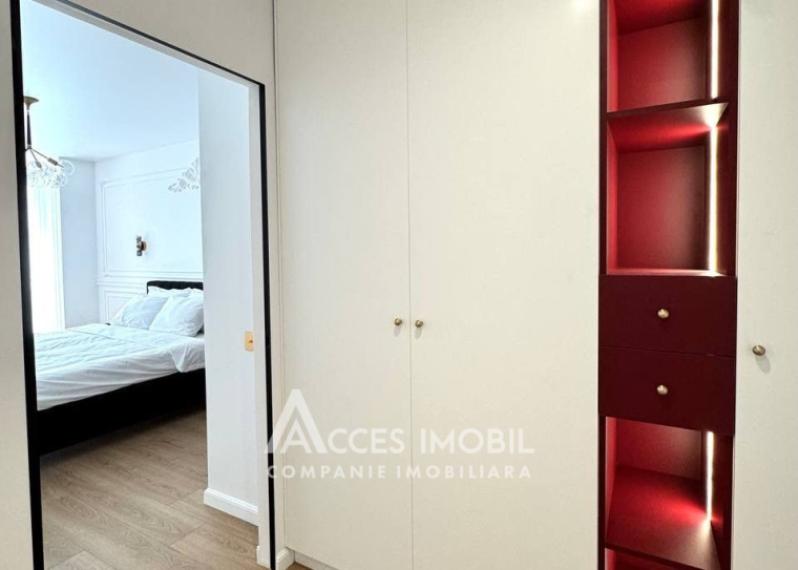 New Block! Durlești, Regina Elisabeta Street, 1 room + living room. Eurorepair!: 4