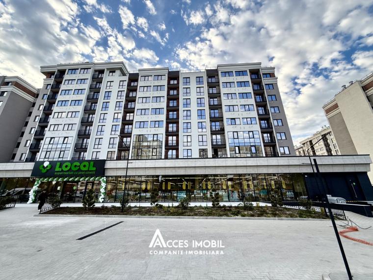Exfactor! New Block! Botanica, Dacia street, 3 rooms + living room. White Version! Dual aspect!: 2