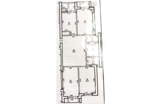 Exfactor! New Block! Botanica, Dacia street, 3 rooms + living room. White Version! Dual aspect!: 3