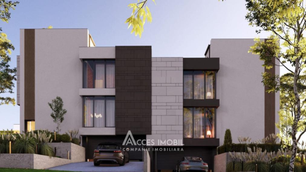 TownHouse în 3 niveluri! Buiucani, str. Porumbrele, 4 camere + living, 273m² + 4 ari. Varianta albă!: 3