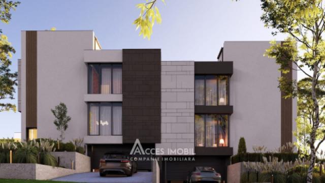 TownHouse în 3 niveluri! Buiucani, str. Porumbrele, 4 camere + living, 273m² + 4 ari. Varianta albă!: 3