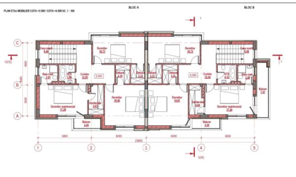 TownHouse în 3 niveluri! Buiucani, str. Porumbrele, 4 camere + living, 273m² + 4 ari. Varianta albă!: 14