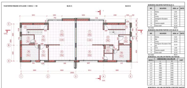 TownHouse în 3 niveluri! Buiucani, str. Porumbrele, 4 camere + living, 273m² + 4 ari. Varianta albă!: 15