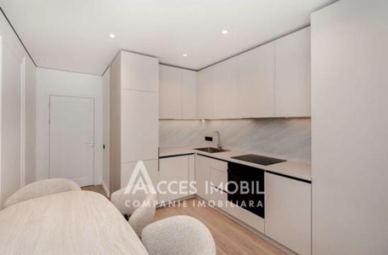 New Block! Durlești, Regina Elisabeta Street, 1 room + living room. Eurorepair! View!: 1