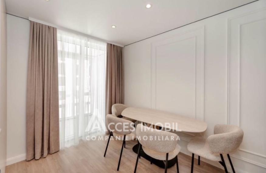 New Block! Durlești, Regina Elisabeta Street, 1 room + living room. Eurorepair! View!: 2