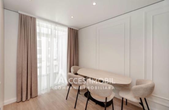 New Block! Durlești, Regina Elisabeta Street, 1 room + living room. Eurorepair! View!: 2